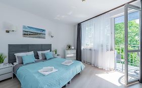 Apartament z balkonem Lazur 250m od morza